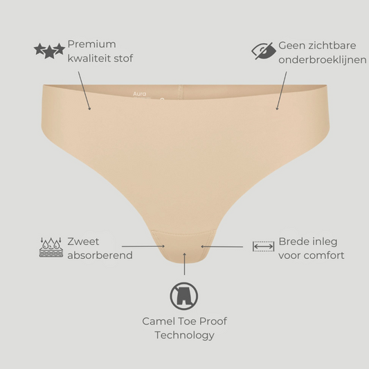 VoorJour™ Onzichtbare Camel Toe String